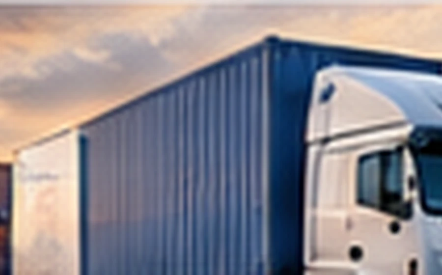 Ilustrasi AI logistik dan transportasi