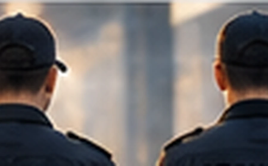 Ilustrasi AI personel security